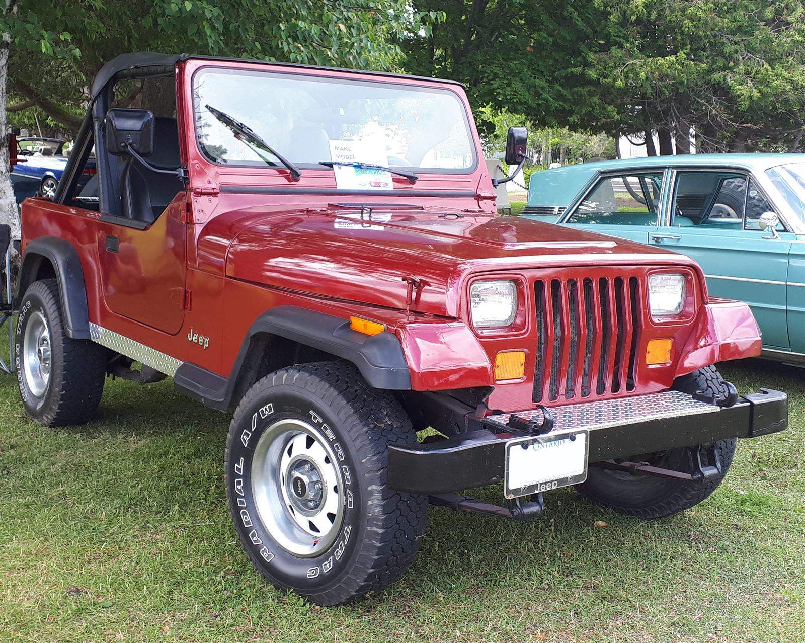 Jeep Wrangler clásico, generación YJ