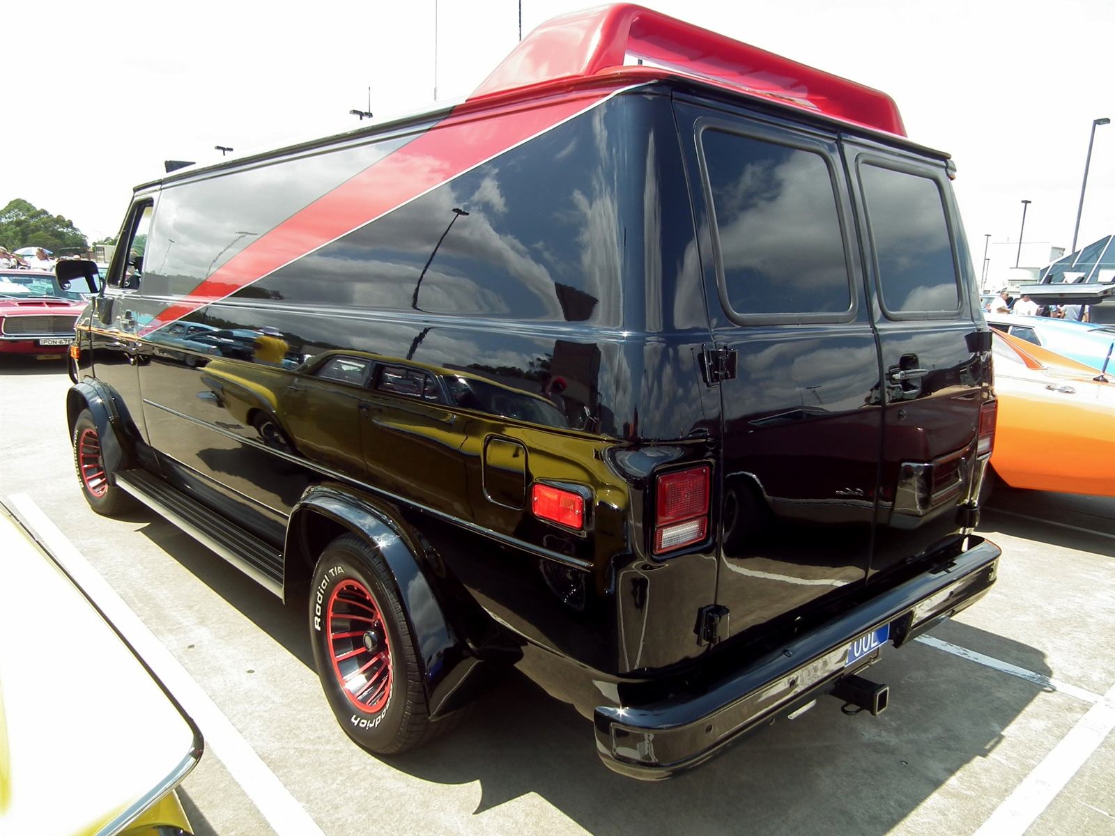 Furgoneta GMC Vandura, icono del cine americano